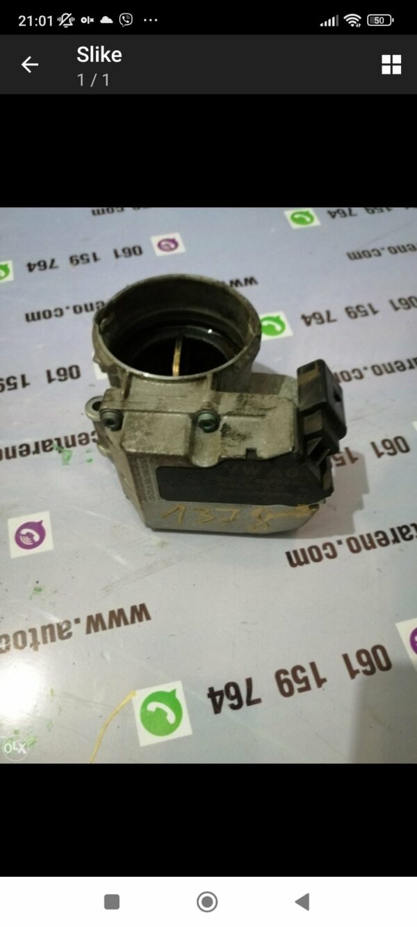 KLAPNA GASA AUDI A4 B7 2.0.1.9#03G128063C