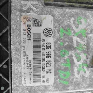 03G906021MC#0281013299#ECU EDC16U34 ELEKTRONIKA MOTORA AUDI#VW#SEAT#SKODA
