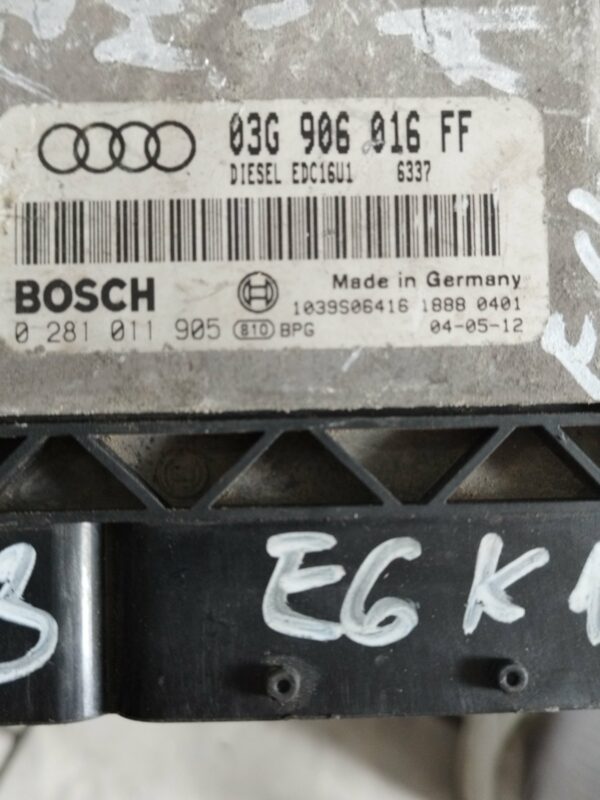 ELEKTRONIKA MOTORA AUDI A3 #VW#GOLF#SEAT#SKODA# 2.0TDI#1.9TDI  03G906016FF# 0281011905#