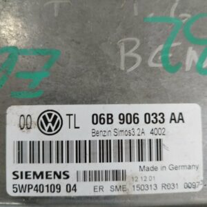 06B906033AA#5WP40109 04#Ecu#SIMOS3.2A# ELEKTRONIKA MOTORA PASAT 20..AZM 732 

AUTOCENTARENO

CAZIN

ROBU ŠALJEMO BRZOM POŠTOM

U ROKU 24h U OKVIRU BIH

GARANCIJA NA DIJELOVE PO DOGOVORU

INFORMACIJE NA TELEFON:

061 159 764