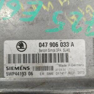 047906033A# ELEKTRONIKA MOTORA SKODA 14MPI 725
#Ecu Simos3PA SJ48#