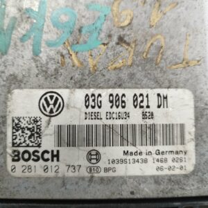 03G906021DM#0281012737#Edc16U34# ELEKTRONIKA MOTORA TOURAN 19TDI#2.0TDI 714 #Vw#Audi#Seat#Golf#Skoda