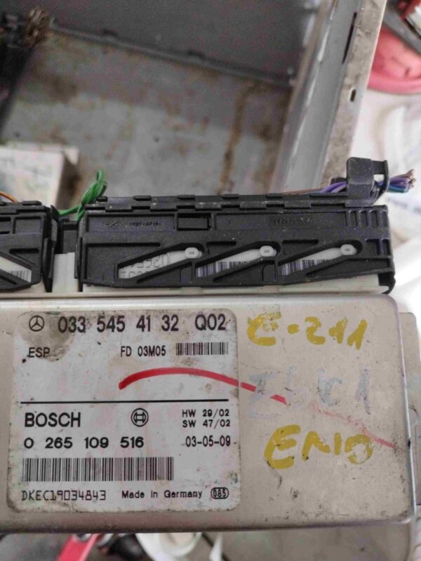 0265109516#0335454132#Elektronika ESP Mercedes e211#HW29/02#SW47/02