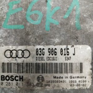 03G906016J#0281011383#Ecu procesor Edc16U1# ELEKTRONIKA MOTORA AUDI 19TDI 712 #Vw#Golf#Audi#Seat#Skoda