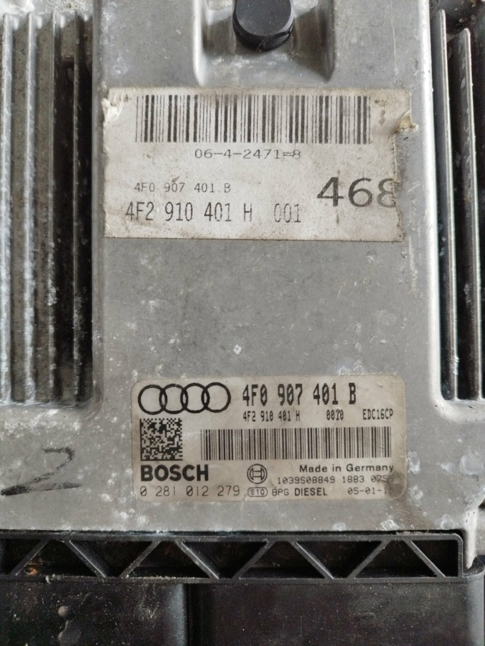 4F0907401B#0281012279#ELEKTRONIKA MOTORA AUDI A6 4F