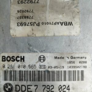 0281010565#DDE7792024#ELEKTRONIKA MOTORA ECU PROCESOR BMW#EDC16C1#EDC16C31