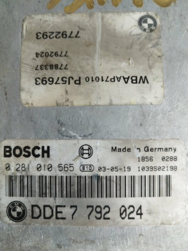 0281010565#DDE7792024#ELEKTRONIKA MOTORA ECU PROCESOR BMW#EDC16C1#EDC16C31