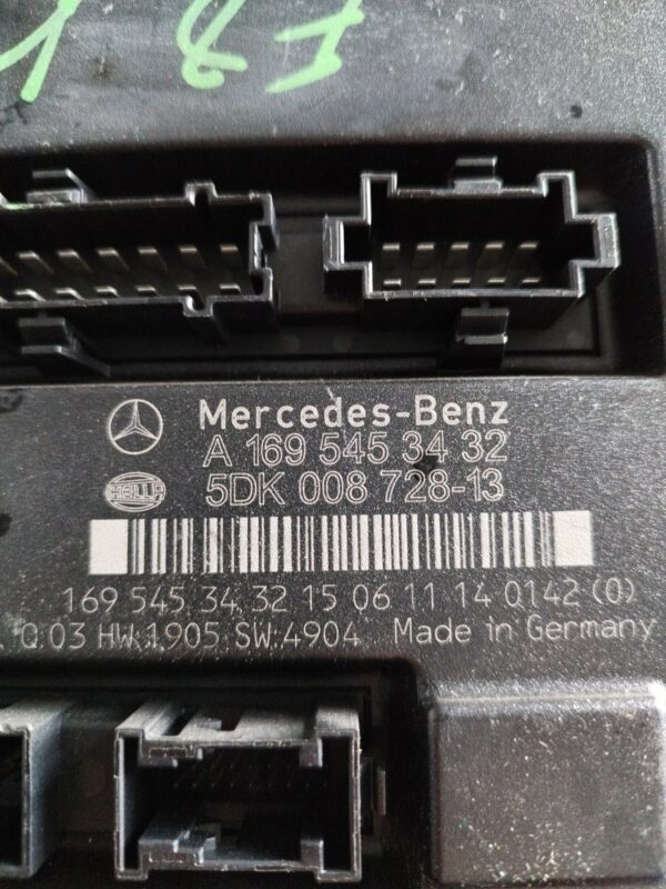 Elektronika komfort modula Mercedes#BSI ELEKTRONIKA Mercedes a clasa # A1695453432#5DK008728-13#HW1905#SW4904