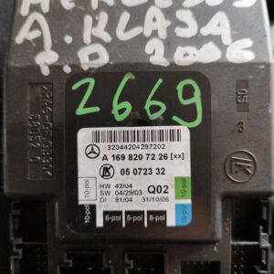 A1698207226# ELEKTRONIKA VRATA MERCEDES A CLASA PD 05072332

AUTO DIJELOVI
061 159 764