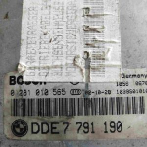 ELEKTRONIKA MOTORA ECU PROCESOR BMW#0281010565#DDE7791190#