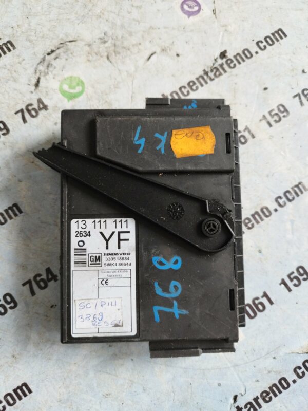 Komfort elektronika opel meriva# 13111111#2634#4942#2642#1642#YF#5WK48664D