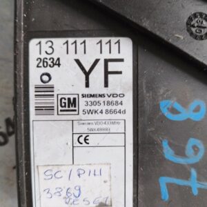 Komfort elektronika opel meriva# 13111111#2634#4942#2642#1642#YF#5WK48664D