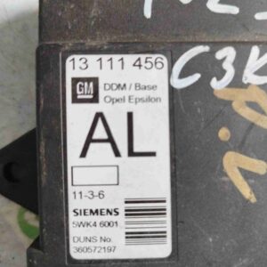 13111456#5WK46001#ELEKTRONIKA MODUL VRATA OPEL VECTRA C