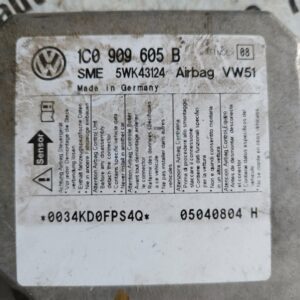 1C0909605B#5WK43124#ELEKTRONIKA AIRBAGA VW BORA