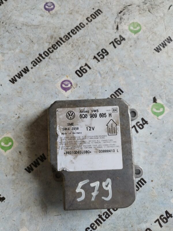 6Q0909605H#ELEKTRONIKA AIRBAGA SKODA FABIJA