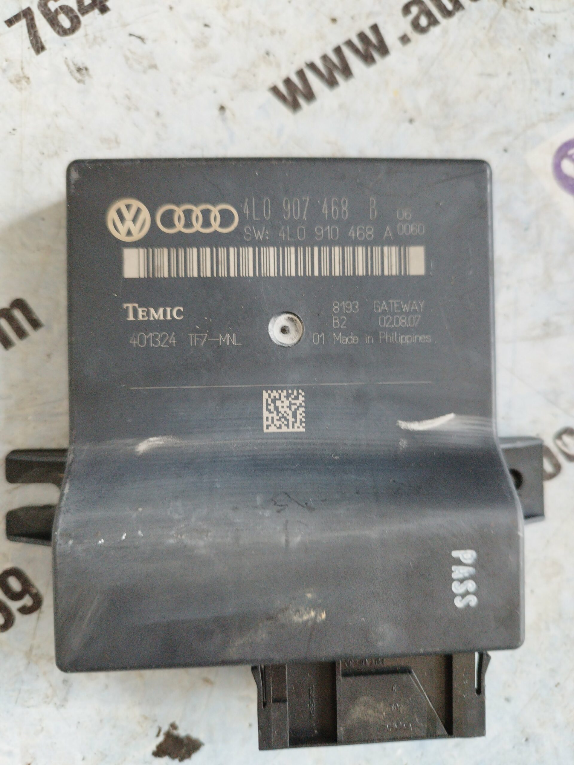 ELEKTRONIKA MODUL AUDI A6 4F GATEWAY#4L0907468B