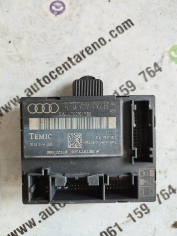 Kontrolni modul audi a6 04  #4f0959792B