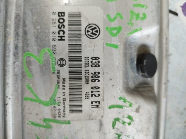 Elektronika motora seat ibiza 19sdi #038906012EM#0281010690