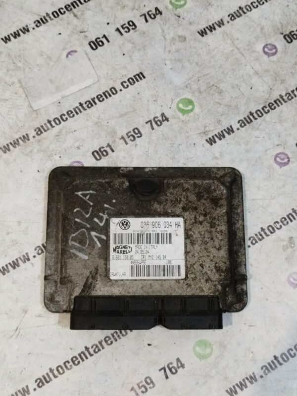 ECU PROCESOR KOMPJUTER SEAT IBIZA 1.4i#036906034HA#61601.150.05#CR1MY214504#4N936WP5E