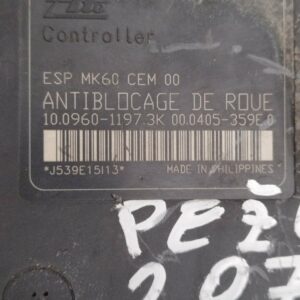 Abs elektronika Peugeot 207  #9663945780#V6118F09