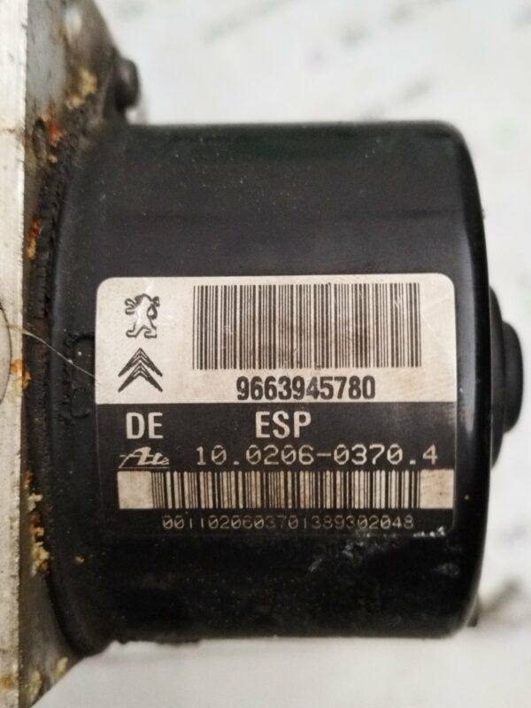 Abs elektronika Peugeot 207  #9663945780#V6118F09