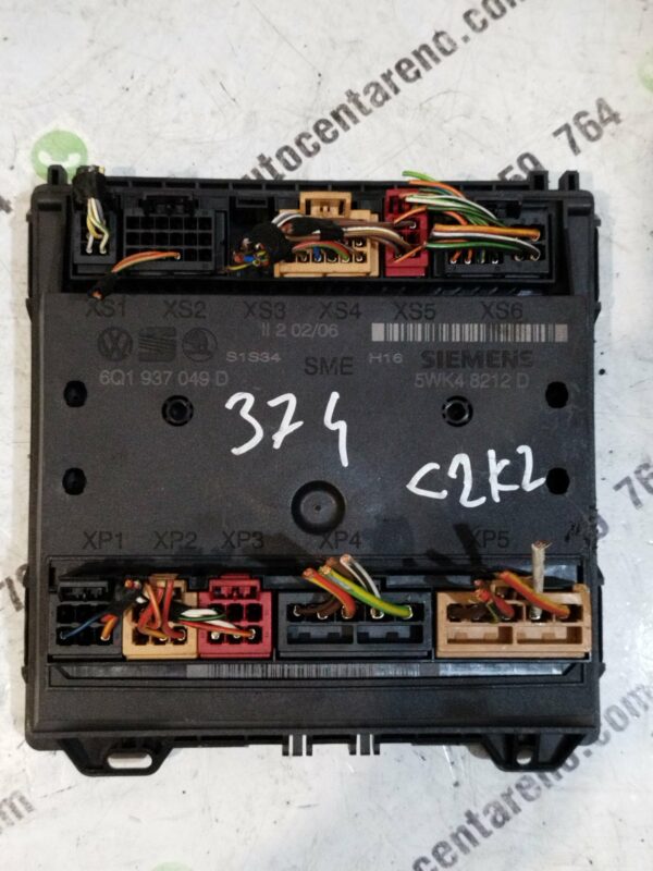 ELEKTRONIKA KOMFORT MODUL BSI VW POLO#6Q1937049D#5WK48212D