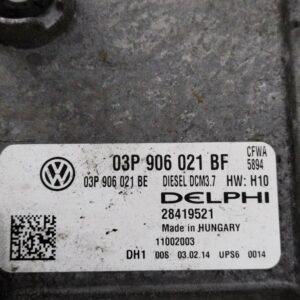 ECU PROCESOR KOMPJUTER ELEKTRONIKA SEAT VW#03P906021 BF#03P906021 BE#28419521#DIESEL DCM3.7