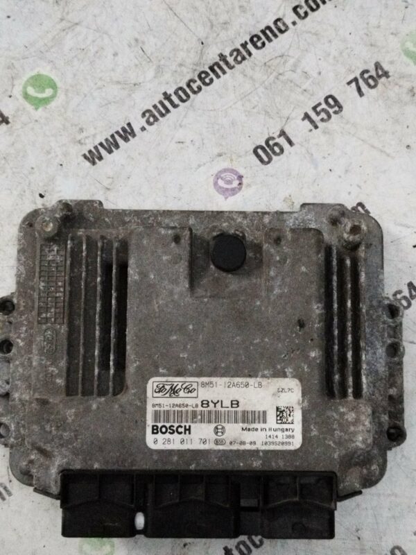 ECU PROCESOR KOMPJUTER ELEKTRONIKA#0281011701#8M5112A650LB#8YLB