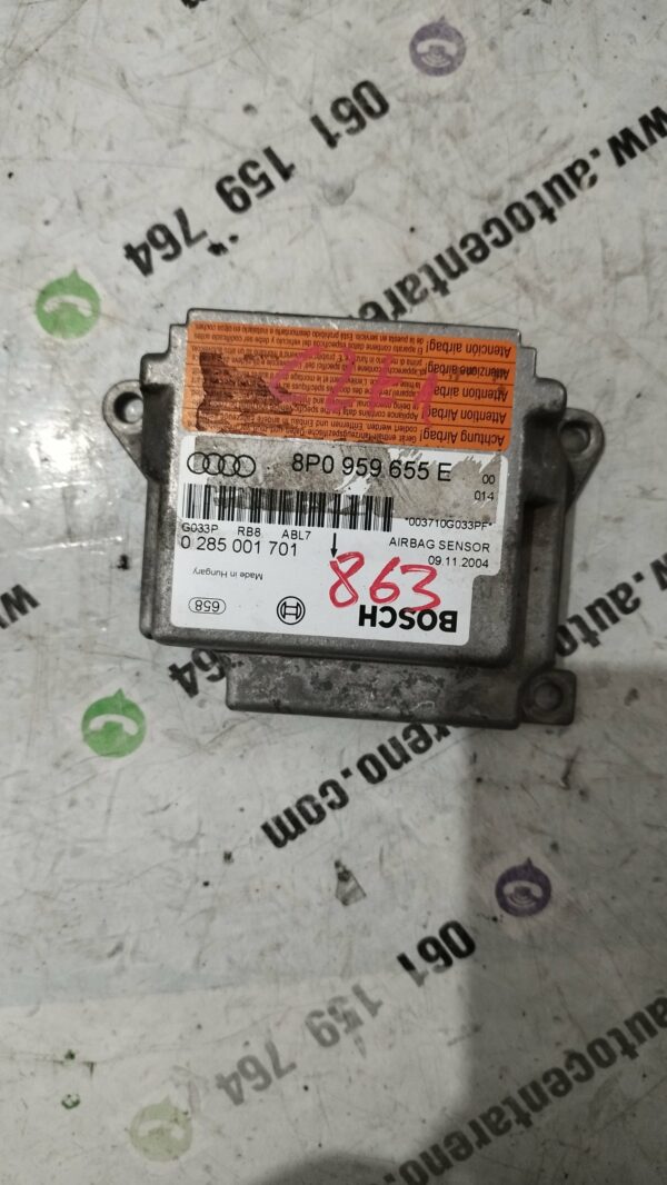 ELEKTRONIKA MODUL AIRBAGA AUDI A4 B7#0285001701#8P0959655E#