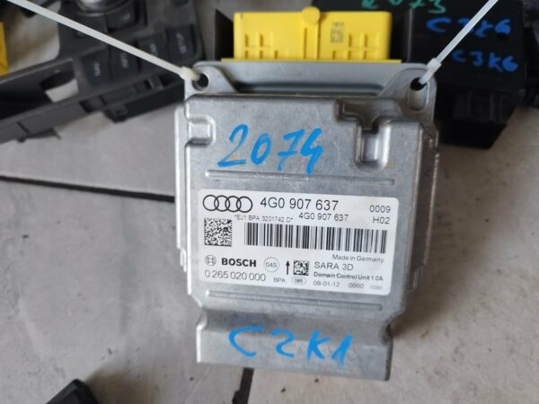 ELEKTRONIKA AIRBAGA AUDI A6 4G#02805010856#4H0959655C#4G0907637#0265020000