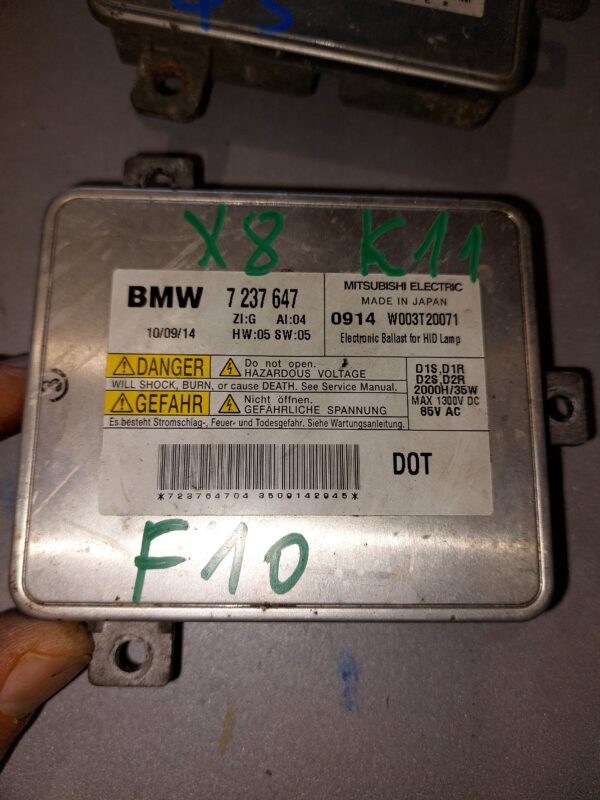 BALAST FARA BMW 5 F10 #632386808#7269494#7237647#17173801#17226100#