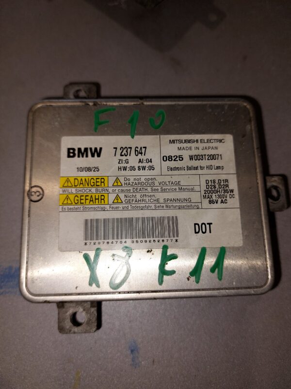 BALAST FARA BMW 5 F10 #632386808#7269494#7237647#17173801#17226100#