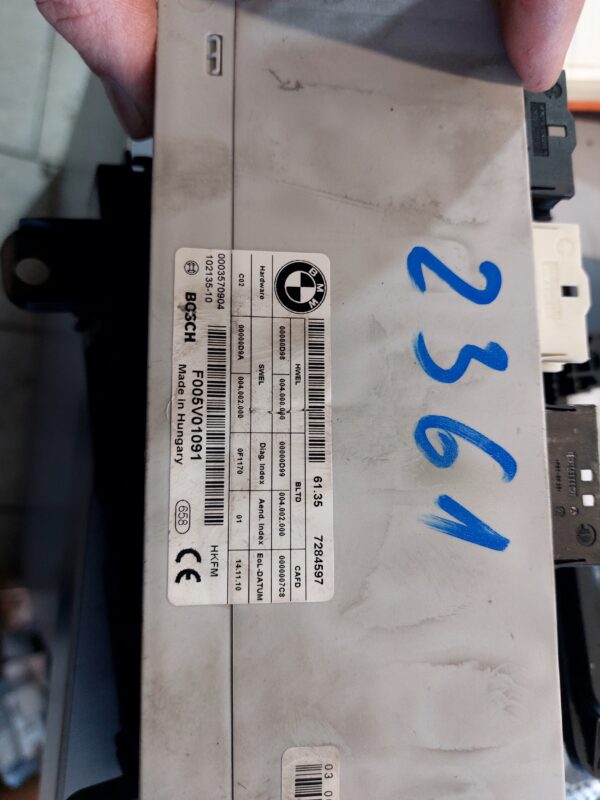 KONTROL MODUL# GATE LIFT MODUL BMW 5 F10# 7284597#F005V01091