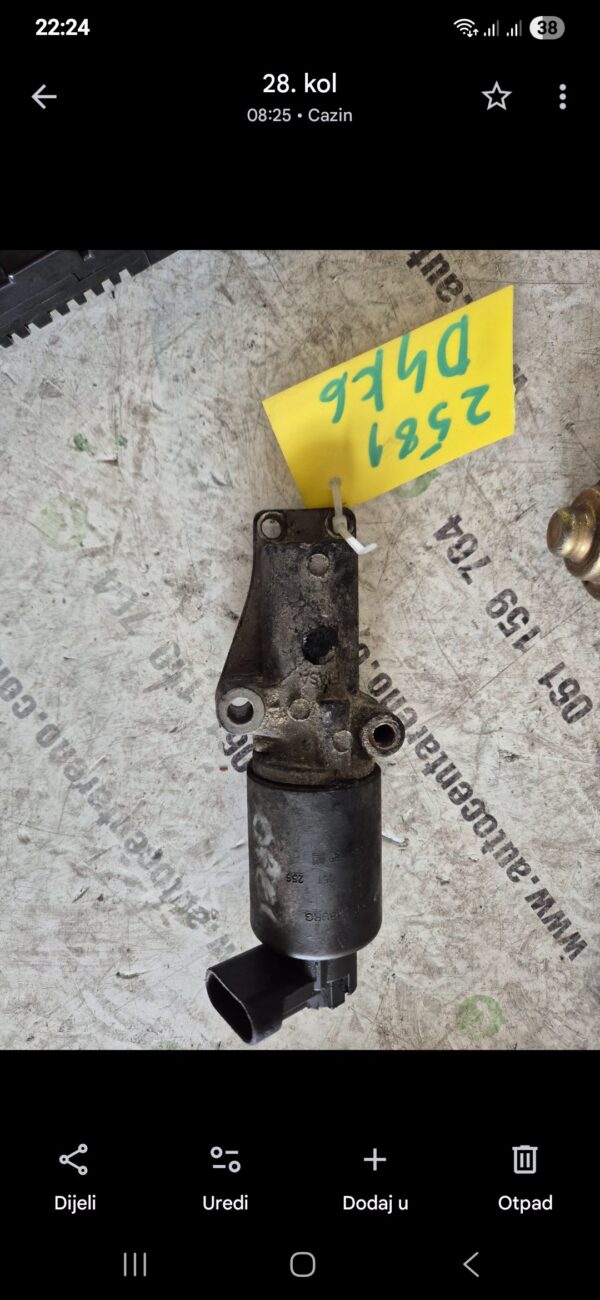 EGR OPEL 1.6 16w 77Kw #24445720#72838400
