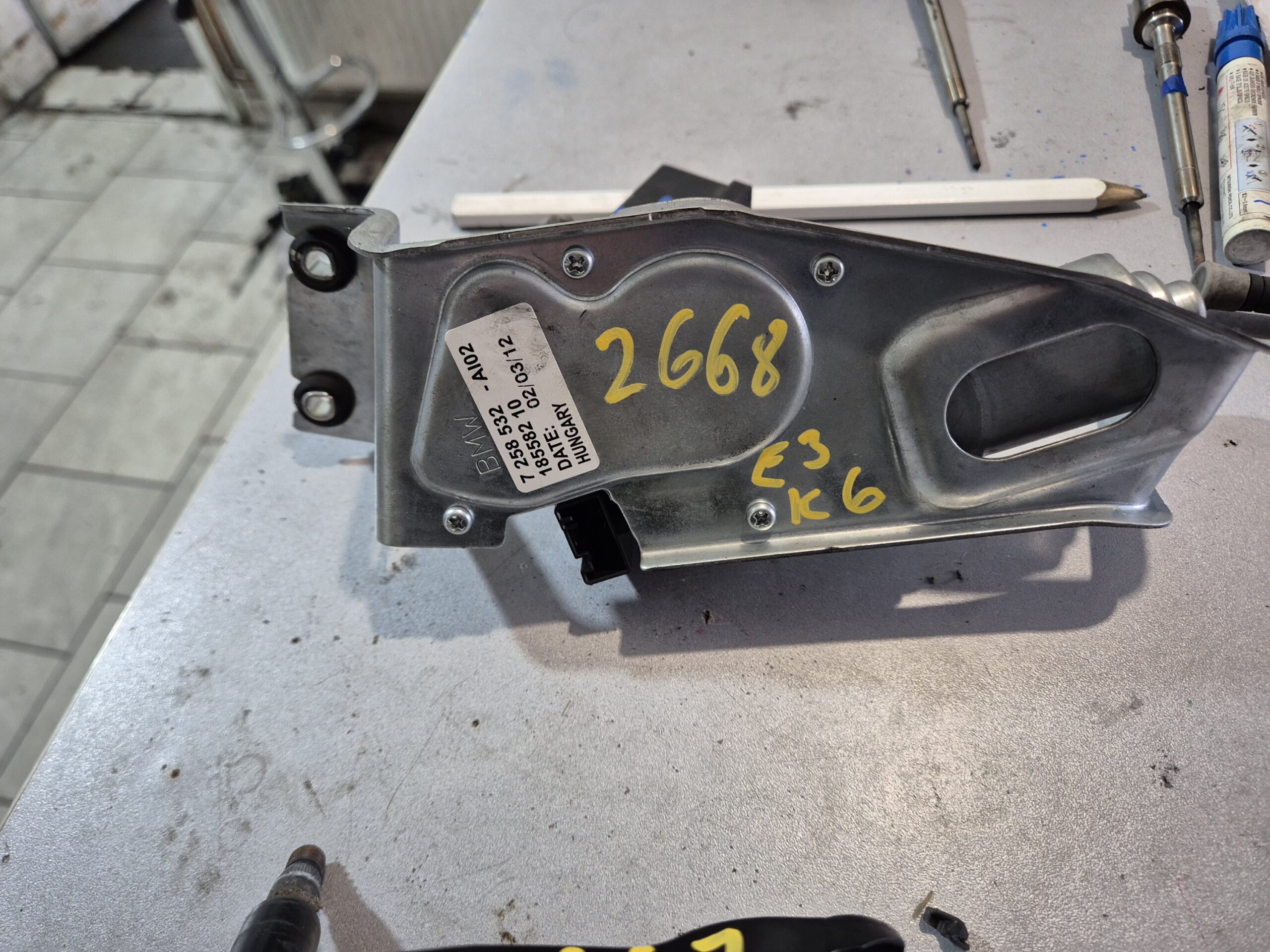 MOTOR BRISACA BMW 1 F20 ZADNJI#7258532-A102#18558210