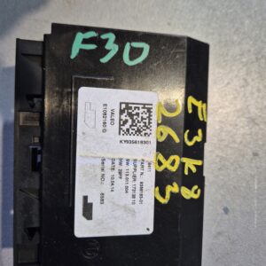 KOMFORT MODUL BSI BMW F20 F30#9356183-01#17313810