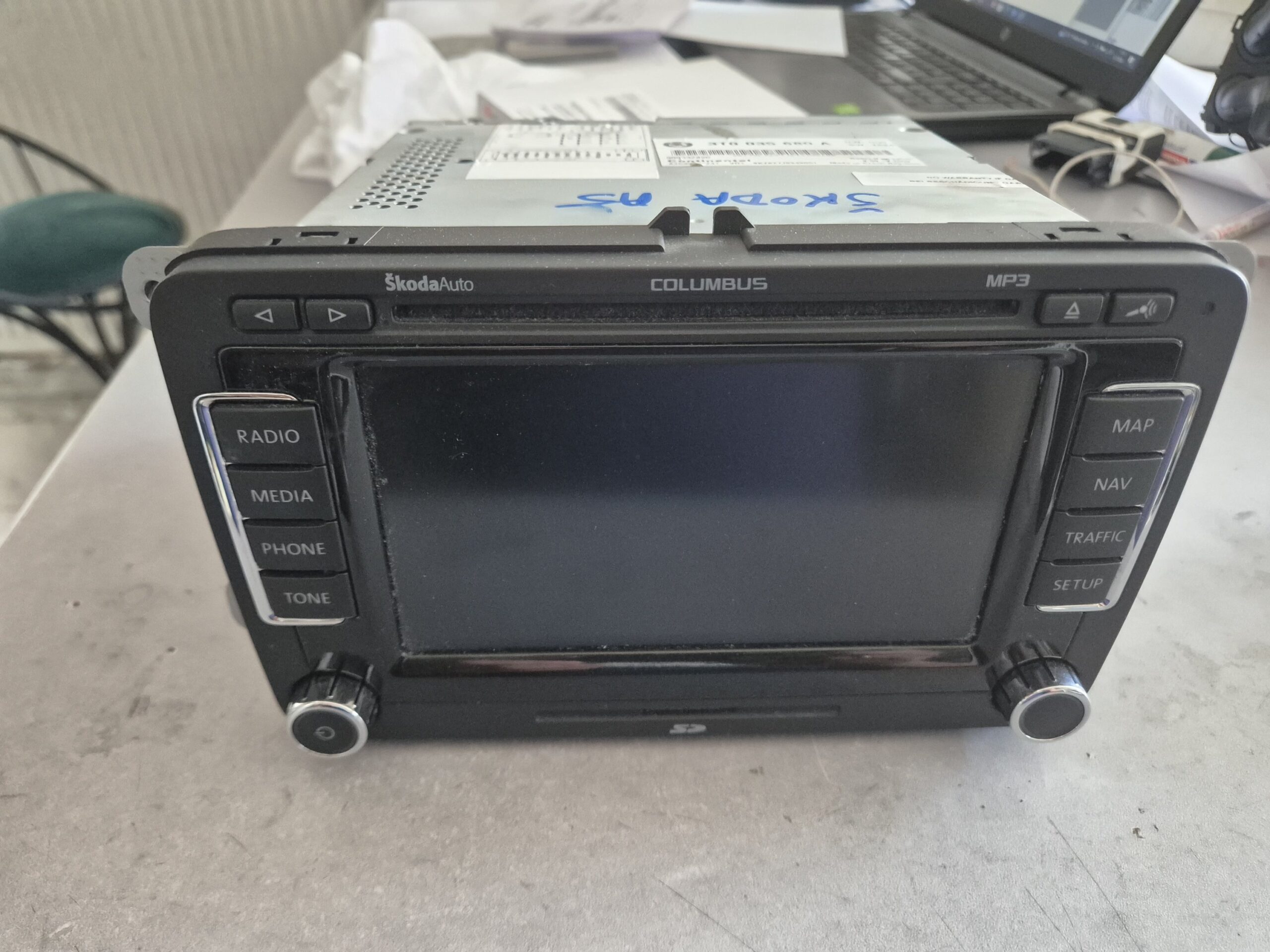 CD RADIO SKODA OKTAVIJA A5#3T035680A