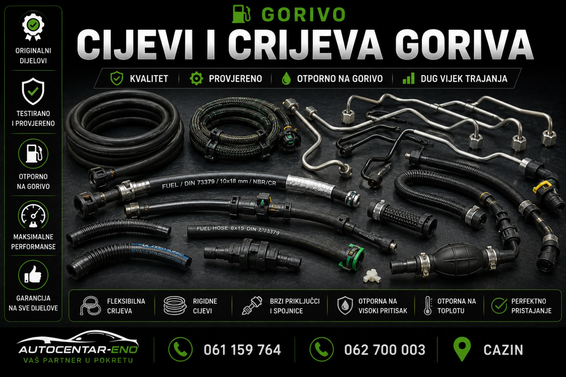 CIJEVI I CRIJEVA GORIVA