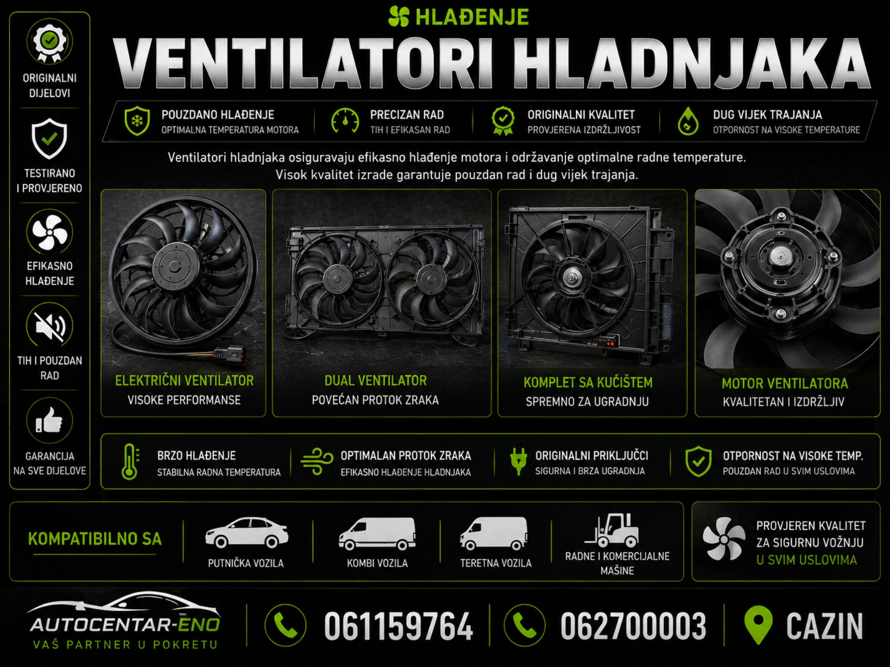 VENTILATOR HLADNJQKA