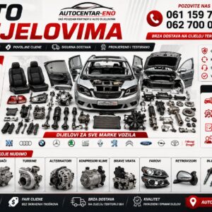 AUTO U DIJELOVIMA