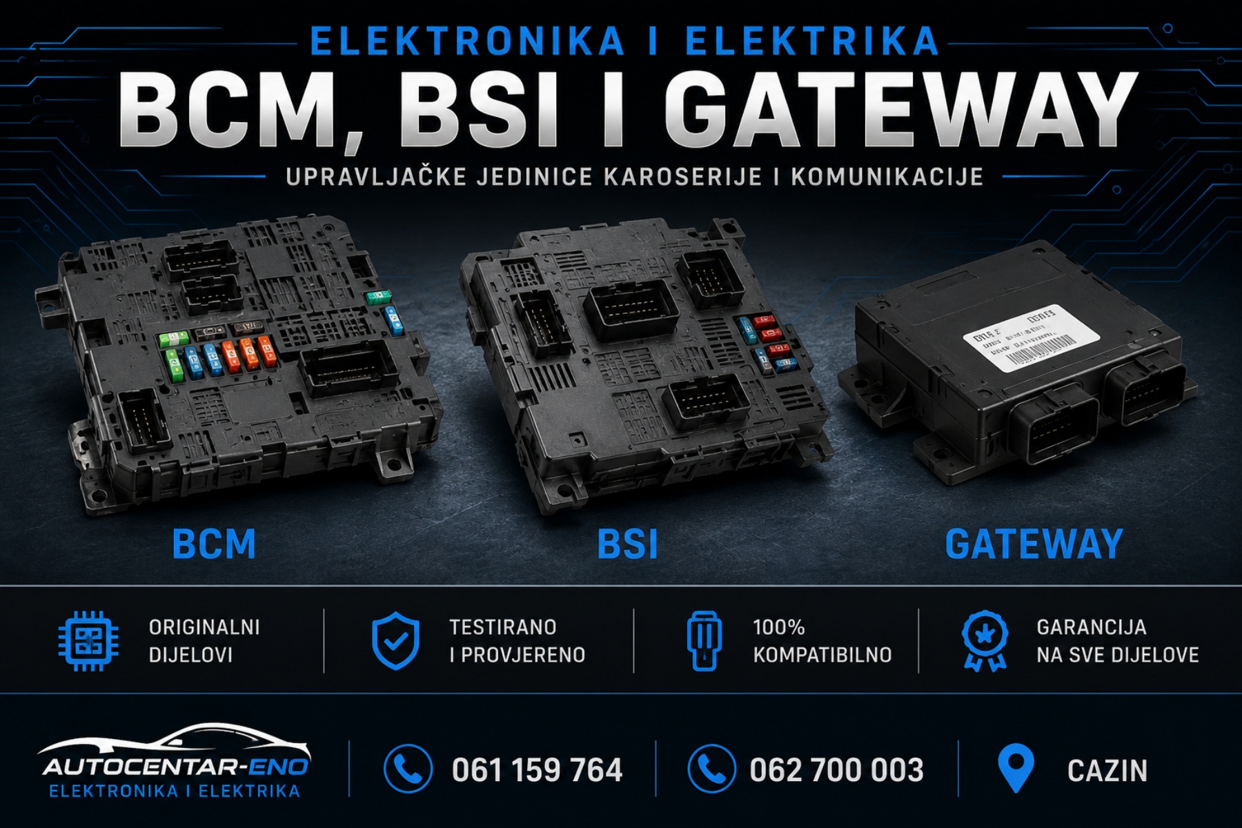 BCM. BSI I GATEWAY