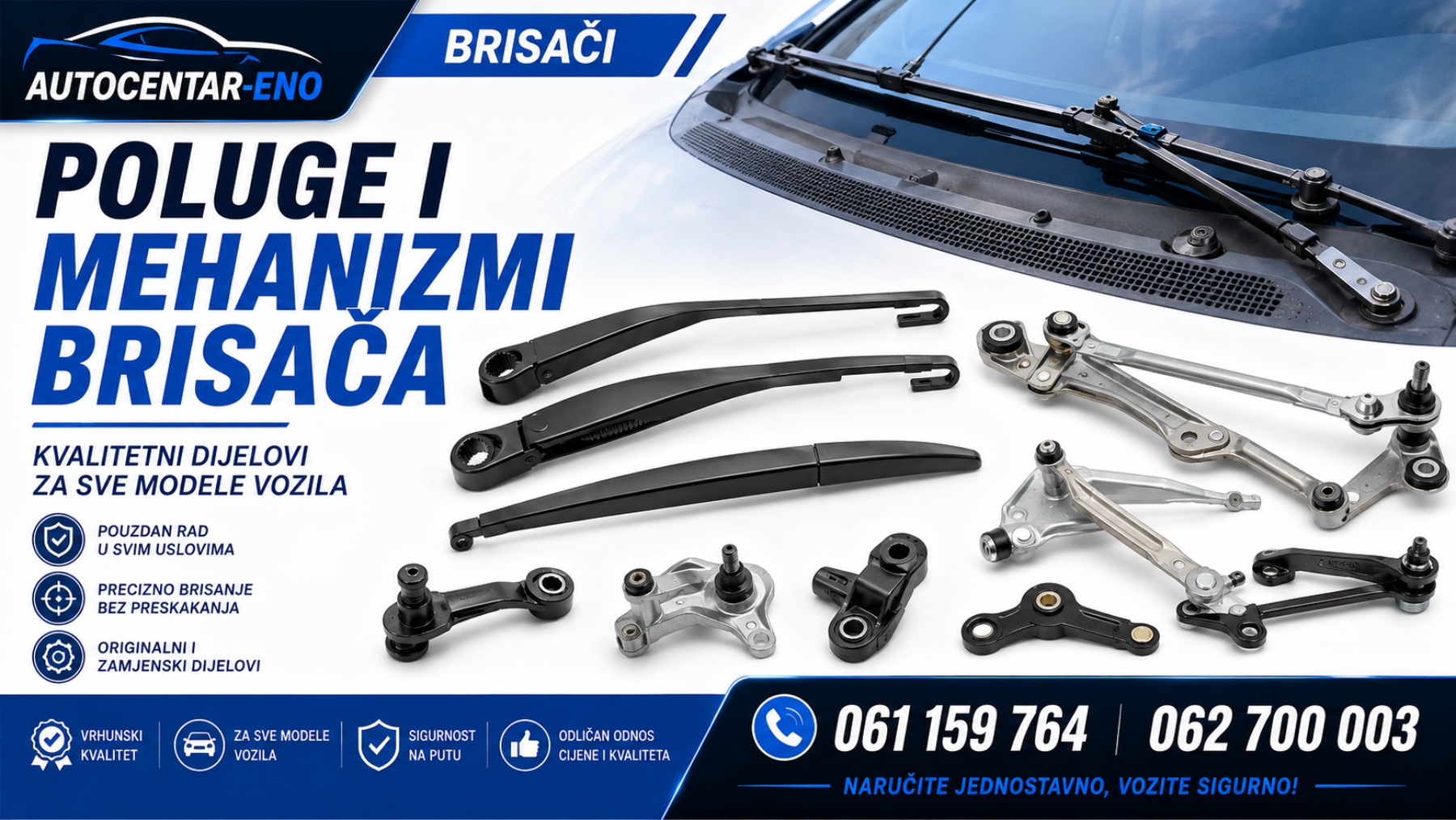 POLUGE I MEHANIZMI BRISAČA