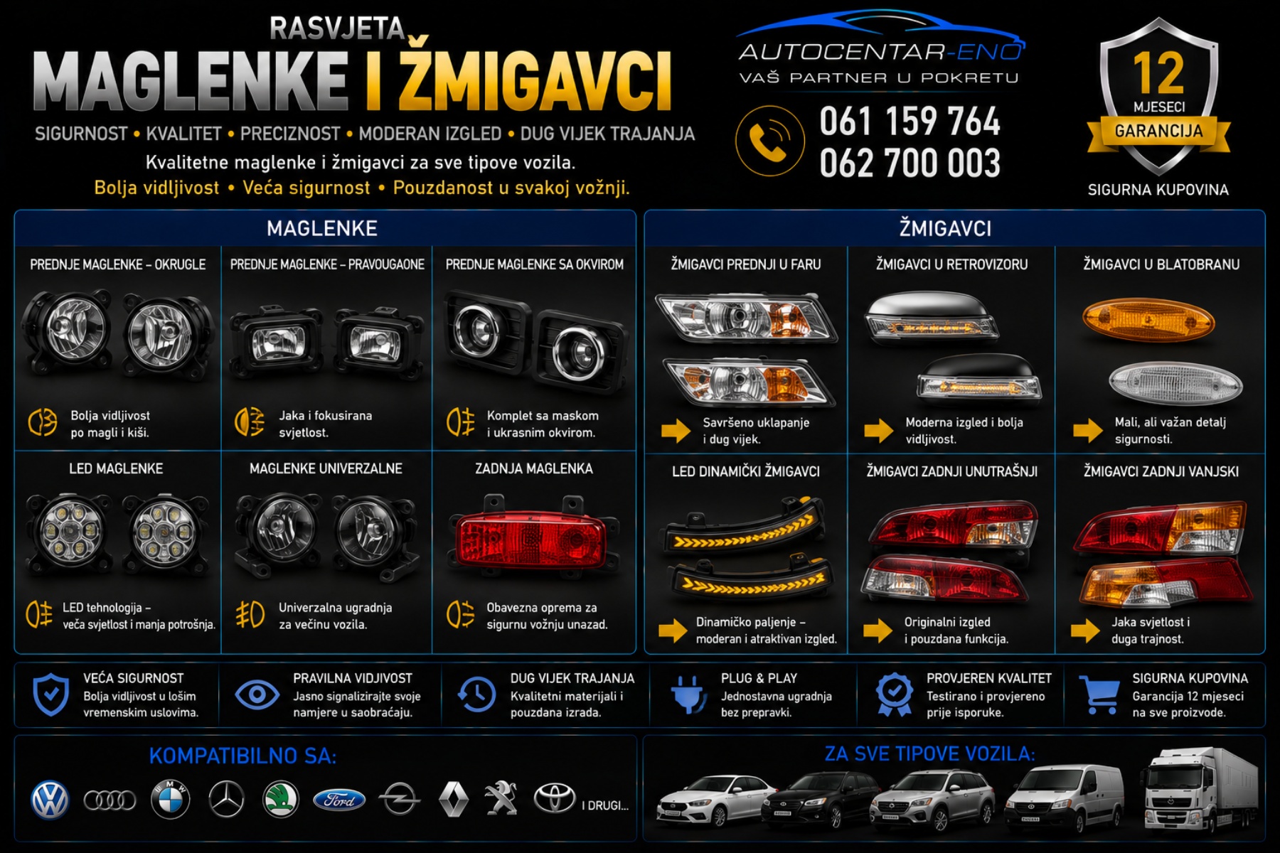 MAGLENKE I ŽMIGAVCI