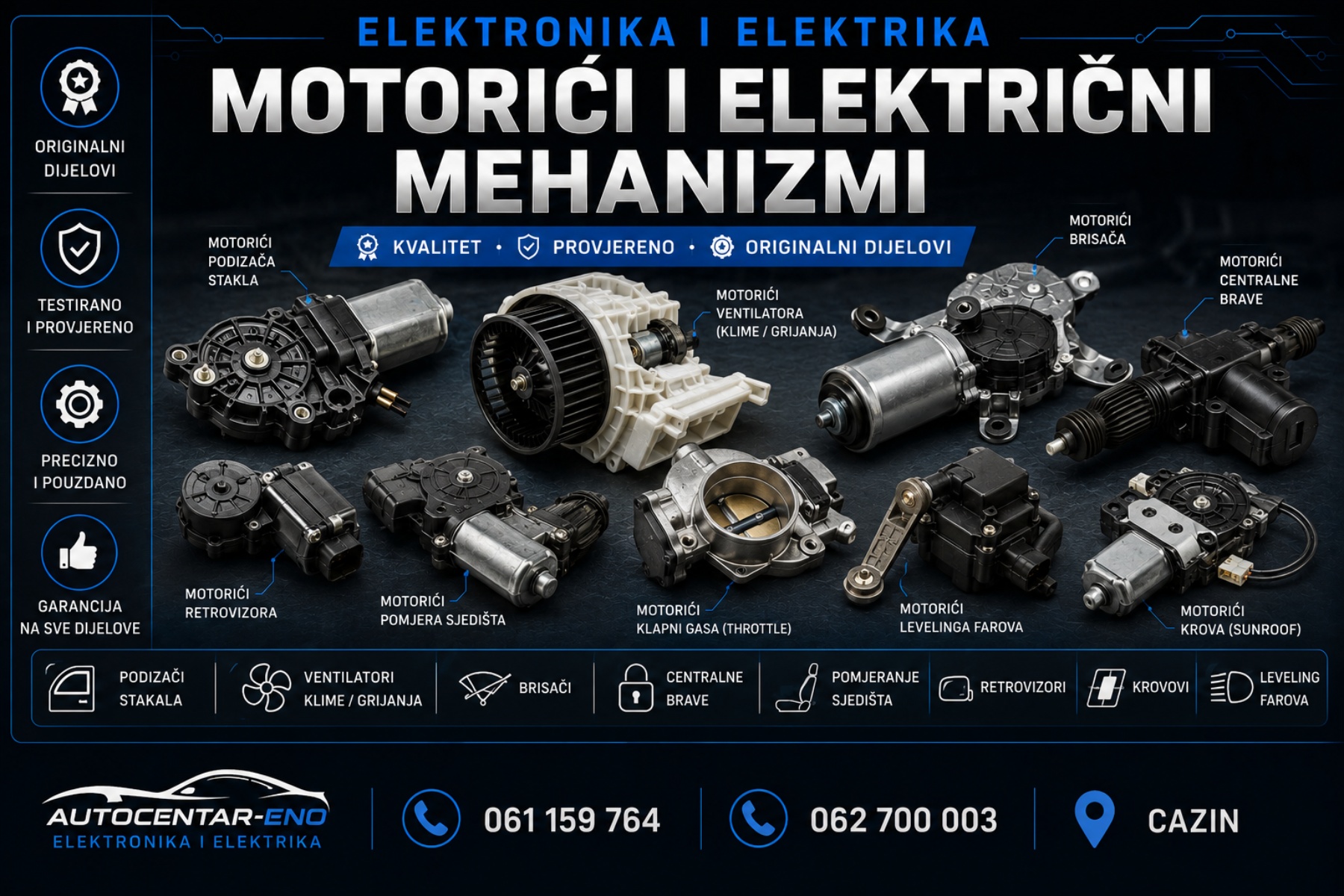 MOTORIĆI I ELEKTRIČNI MEHANIZMI
