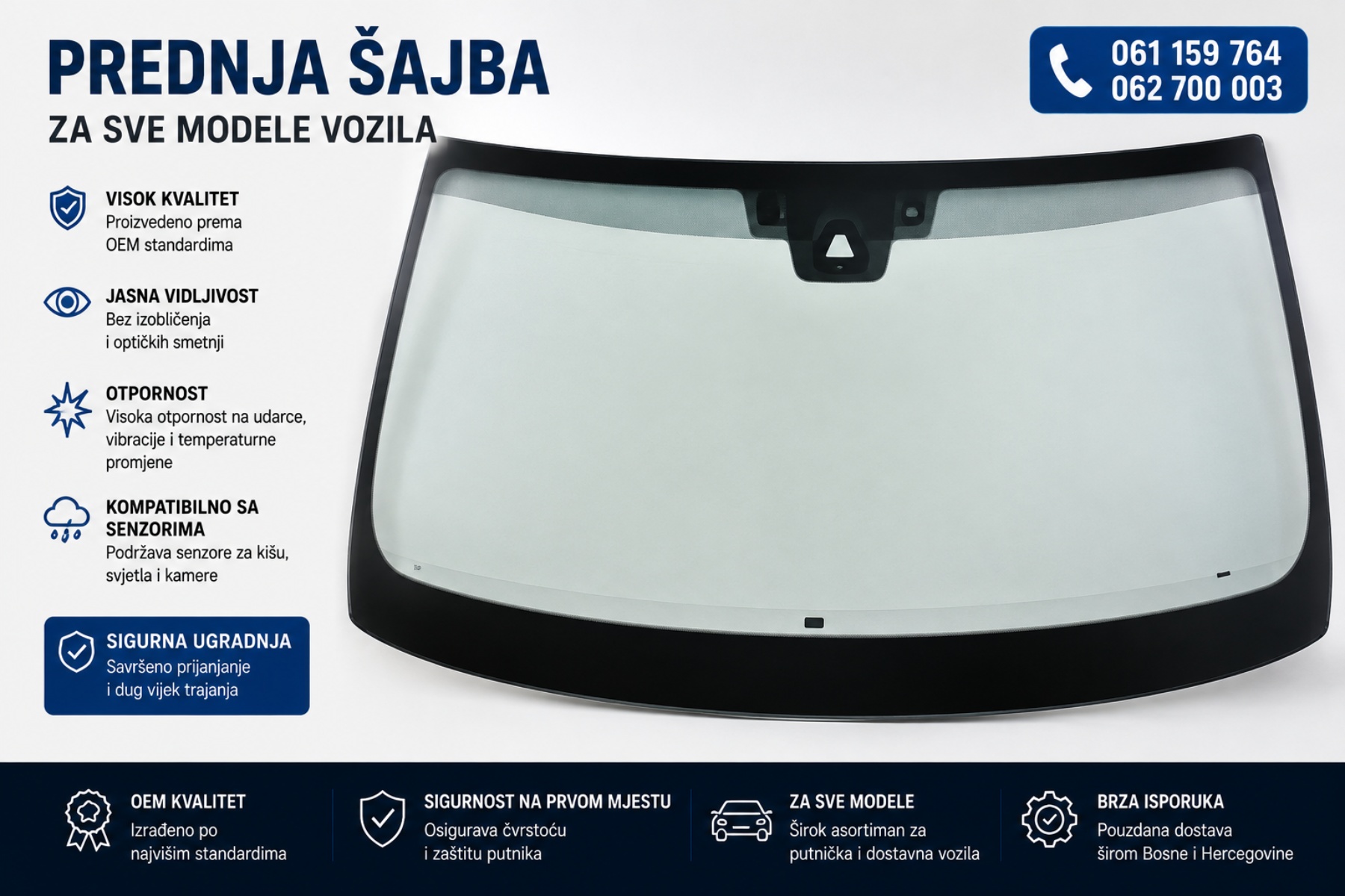 PREDNJA ŠAJBA